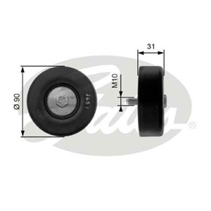 Ohjainrulla, moniurahihna, FORD MONDEO I, MONDEO II, MONDEO Sedan I, MONDEO Sedan II, MONDEO Turnier I, MONDEO Turnier II, 7158445, 93BB