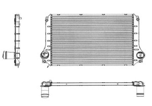 Välijäähdytin, TOYOTA AVENSIS, AVENSIS Kombi, AVENSIS Sedan, COROLLA Verso, 179400R010, 28658-34100