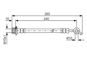 Jarruletku, Taka-akseli, Ulompi, Taka-akseli, oikea, Oikea, NISSAN ROGUE, X-TRAIL, X-TRAIL VAN, RENAULT KOLEOS I, 46210 JG012, 46210JG01
