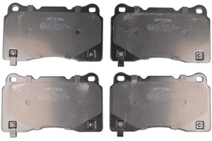 Jarrupalasarja, levyjarru, Etuakseli, Taka-akseli, CADILLAC,CHEVROLET,DODGE,FORD,FORD USA,OPEL,RENAULT,SUBARU,TESLA,TOYOTA, 105506600B,