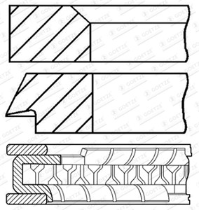 Männänrengassarja, HYUNDAI ACCENT III, ACCENT Sedan III, GETZ, KIA RIO II, RIO Sedan II, 23040-26002