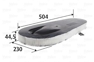 Ilmansuodatin, BMW 5 [F10], 5 Gran Turismo [F07], 5 Touring [F11], 7 [F01, F02, F03, F04], 13 71 7 800 151, 13717800151