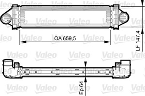 Välijäähdytin, FORD MONDEO IV, MONDEO Sedan IV, MONDEO Turnier IV, S-MAX, 1433631, 1541599, 1594852