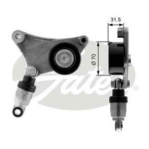 Kiristysrulla, moniurahihna, TOYOTA, 16620-0W110, 16620-28010, 16620-28011, 16620-28012, 16620-28070, 16620-28071, 16620-28090