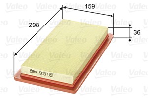 Ilmansuodatin, FIAT PUNTO, PUNTO Van, UNO, 1444N5, 5025078, 71736121, 7633139, 76331391, 900X9601ALA