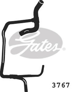 Jäähdyttimen letku, Alla, FIAT COUPE, PUNTO, PUNTO Cabriolet, PUNTO Van, LANCIA Y, 7722856, 7797503