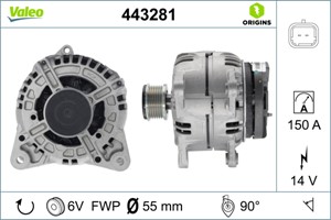 Laturi, DACIA,NISSAN,RENAULT, 2310000Q0M, 23100-00Q0M, 2310000Q2J, 23100-00Q2J, 8200390667, 8200728292