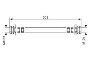Jarruletku, Taka-akseli, SUBARU JUSTY III, SUZUKI IGNIS II, WAGON R Halvkombi, WAGON R+ Halvkombi, 51570 83E00 000, 51570 83E00, 51570-8