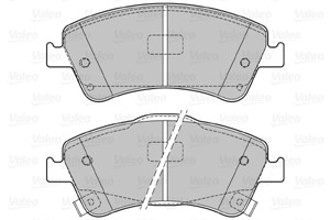 Jarrupalasarja, levyjarru, Etuakseli, TOYOTA AURIS, AURIS Kombi, AVENSIS Kombi, AVENSIS Sedan, COROLLA Sedan, VERSO, 04465-02170, 04465-
