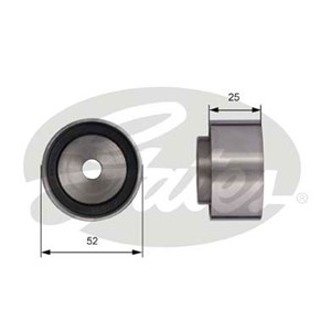Ohjainrulla, hammashihna, KIA,MAZDA, 0K93812730, 248102X700, B66012730, B66012730A, B66012730B, B660-12-730C
