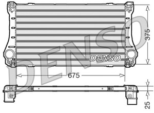 Välijäähdytin, TOYOTA AURIS, AURIS Kombi, AVENSIS Kombi, AVENSIS Sedan, VERSO, 179400R040