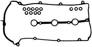 Tiivistesarja, venttiilikoppa, Vasen, FORD USA PROBE II, MAZDA 323 F V, 626 Hatchback IV, MX-6, XEDOS 6, XEDOS 9