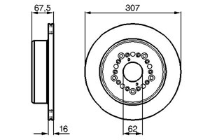 Jarrulevy, Taka-akseli, LEXUS GS, LS, NISSAN ELGRAND, MURANO II, TOYOTA CENTURY, CHASER, MARK II Sedan VIII, SUPRA, 42431 30140, 42431 3