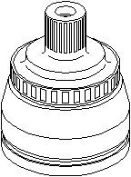 Nivel, vetoakseli, Etuakseli, Pyörän puoli, AUDI A4 B6, A4 B6 Avant, A4 B7, A4 B7 Avant, SEAT EXEO, EXEO ST, 8E0 407 305B, 8E0498099C