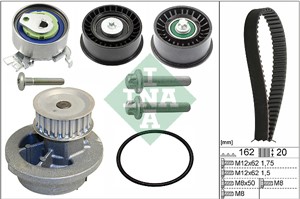 Vesipumppu + jakohihnasarja, OPEL,VAUXHALL, 09128516, 09128656, 13 34 046, 13 34 066, 1334046, 1334066, 24426500, 24451895, 55350580, 55